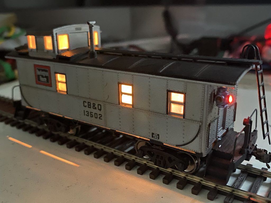 Caboose Lighting with DCC Control and Animation - Model Train Technology