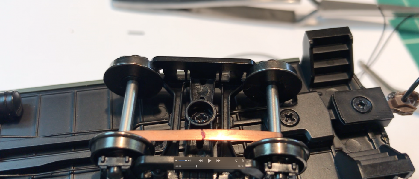 How to install Floating brass axle pickups